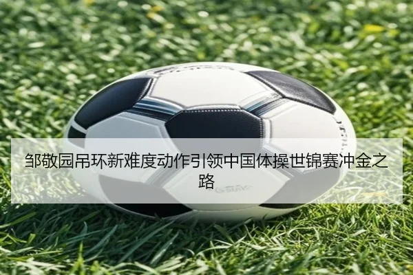 邹敬园吊环新难度动作引领中国体操世锦赛冲金之路